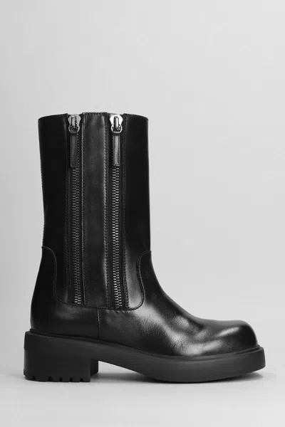 Shop Giuseppe Zanotti Foustine Combat Boots In Black