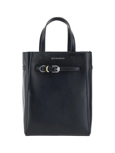 Givenchy Black Voyou Mini Tote Bag In Black
