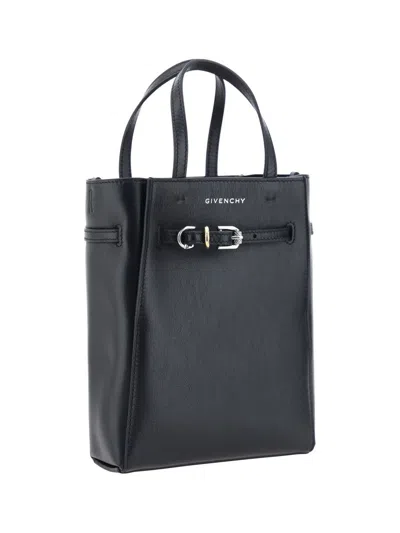 Givenchy Black Voyou Mini Tote Bag In Black
