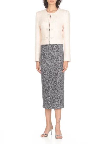 Rotate Birger Christensen Sequin-embellished Jacket In Pink