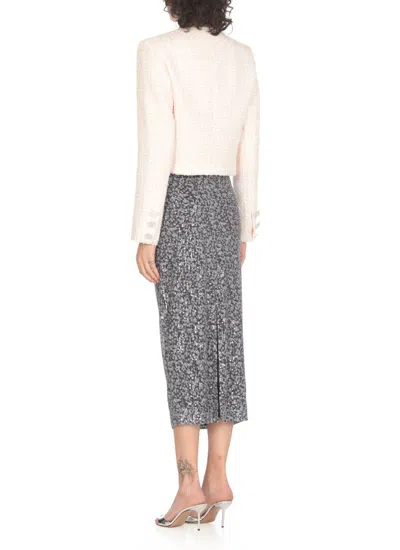Rotate Birger Christensen Sequin-embellished Jacket In Pink