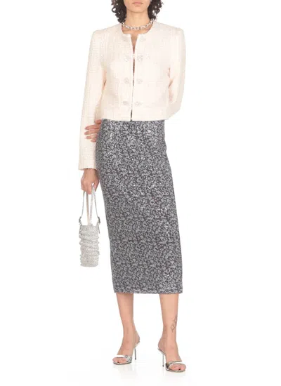 Rotate Birger Christensen Sequin-embellished Jacket In Pink