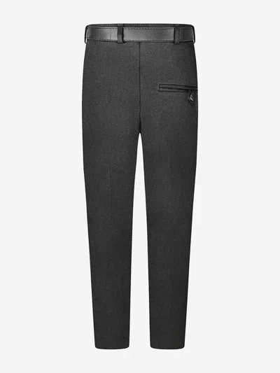 Zeco Schoolwear Boys School Senior Standard Fit Trousers - Regular Leg In Grey