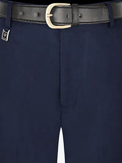 Zeco Schoolwear Boys School Senior Standard Fit Trousers - Regular Leg In Blue
