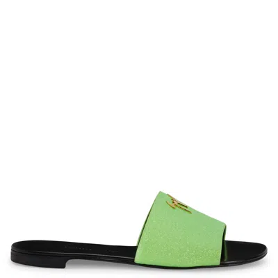 Giuseppe Zanotti Shirley Slides In Green