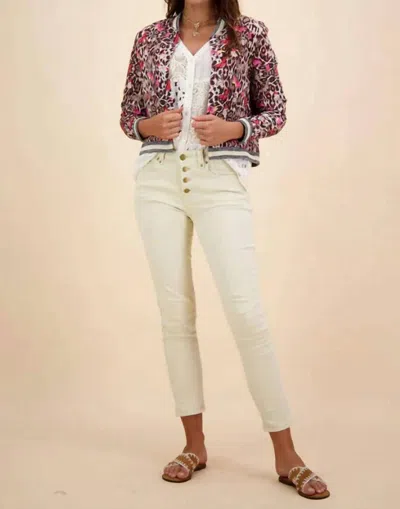 Rubyyaya Leofly Bomber Jacket In Print In Multi