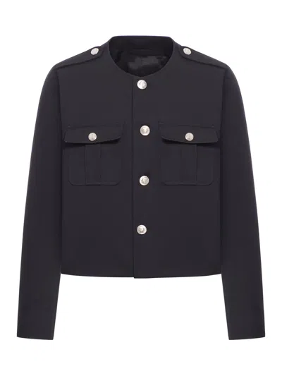 Celine Wool Jacket In Black