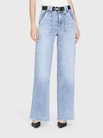 Frame Modern Pocket Jeans In Blue