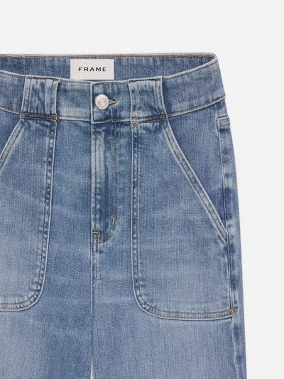 Frame Modern Pocket Jeans In Blue