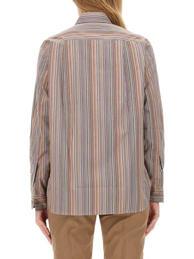 Shop Paul Smith "signature Stripe" Shirt In Multicolour