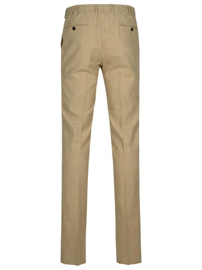 Pt01 Four-pocket Casual Pants In Beige
