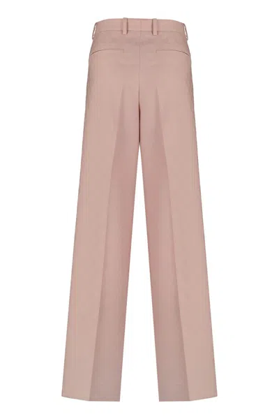 Gucci Women's Wool Trousers In Pink