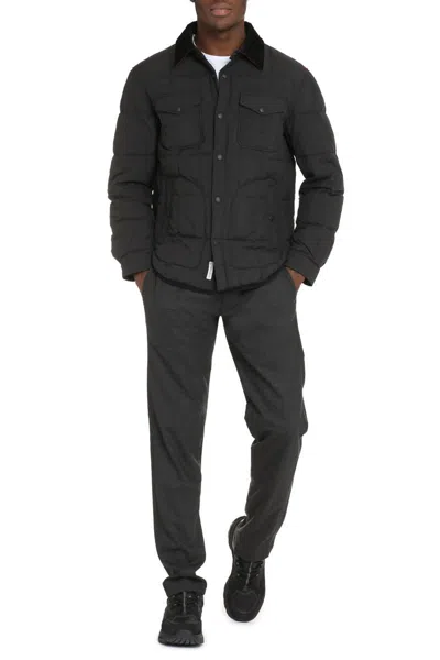 Shop Woolrich Heritage Terrain Padded Jacket In Black