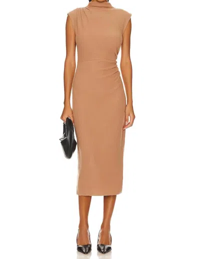 Nation Ltd Clarisse Draped Dress In Multi