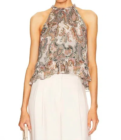 Veronica Beard Renee Top In Multi