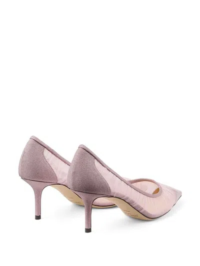 Jimmy Choo Purple Pointed Toe Pumps In Multicolor