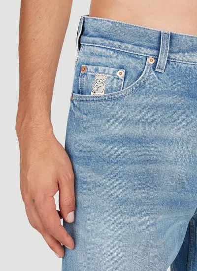 Gucci Carrot Jeans In Blue