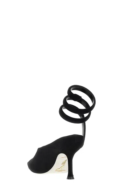 René Caovilla High Heel Shoes Rene Caovilla Woman Color Black In Black