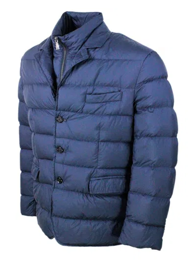 Add Down Jacket In Blue