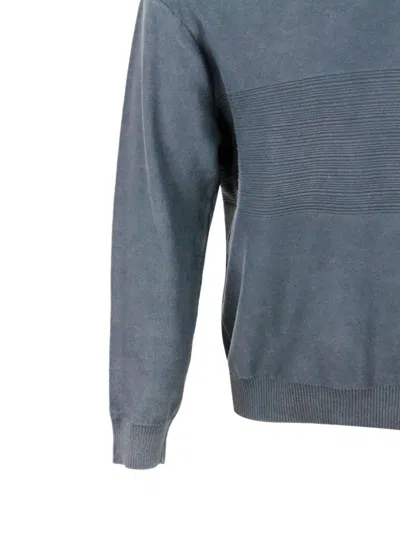 Shop Armani Exchange Sweaters In Grey