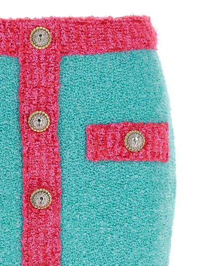 Balmain Skirt In Multicolor