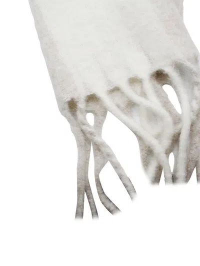 Fabiana Filippi Wool Blend Scarf In Beige