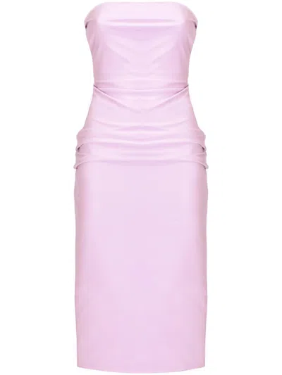 Shop Sportmax Max Mara  Dresses In Lavanda