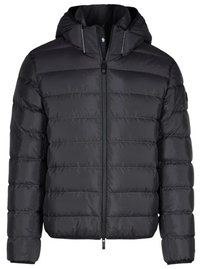 MONCLER MONCLER 'JELUZ' DARK GREY NYLON DOWN JACKET 