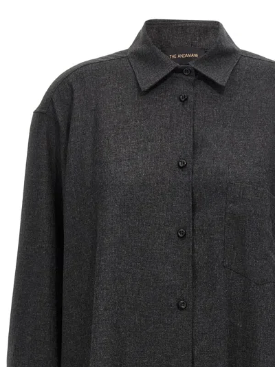 The Andamane Georgiana Shirt In Gray