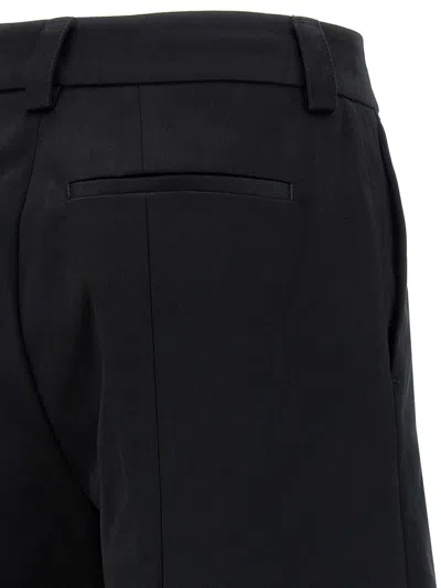 The Latest Thelatest Wide Black Alma Trousers In Black