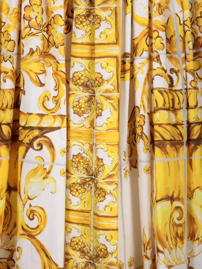 Shop Dolce & Gabbana Dresses In Yellow