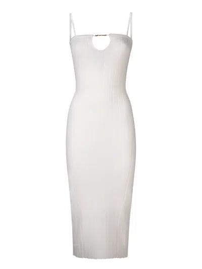 Jacquemus La Robe Sierra Bretelles In White