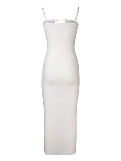 Jacquemus La Robe Sierra Bretelles In White
