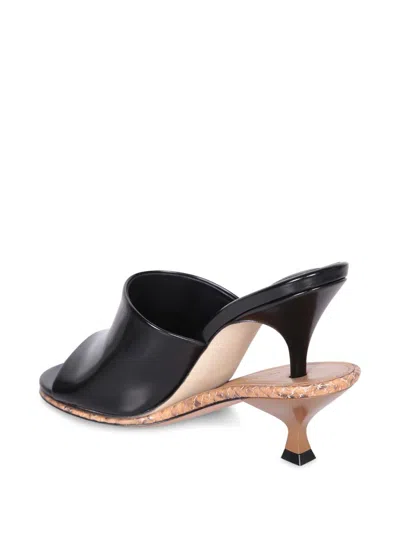 Jacquemus Les Doubles Mules In Black