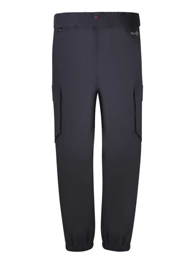 Shop Moncler Grenoble Trousers In Black