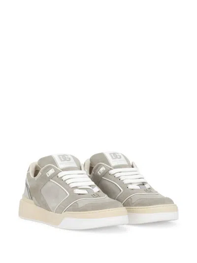 Dolce & Gabbana New Suede Roma Sneakers For Men And In Multicolour