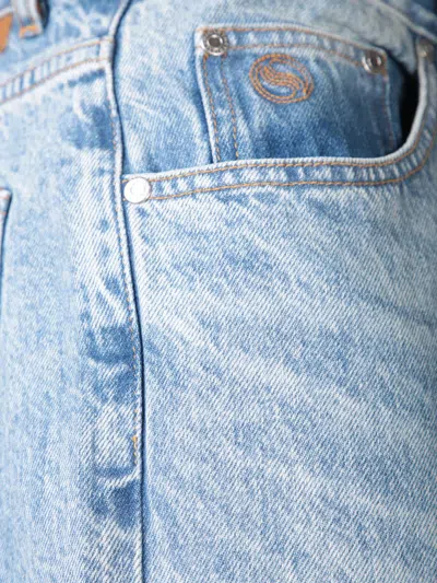 Stella Mccartney Mid-rise Jeans In Blue