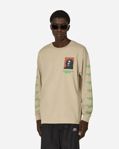 Neighborhood Babylon Ls-2 Longsleeve T-shirt In Beige