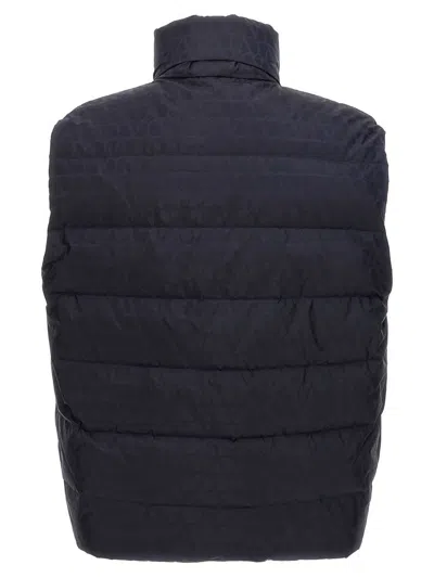 Valentino Reversible Down-filled Vest In Multicolor