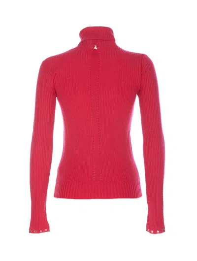 Shop Patrizia Pepe Sweaters In Purple