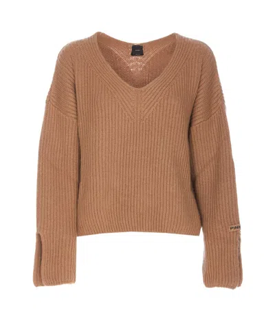 Shop Pinko Sweaters In Beige