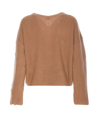 Shop Pinko Sweaters In Beige