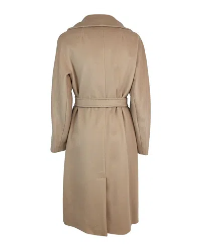 Shop Weekend Max Mara Coat In Brown