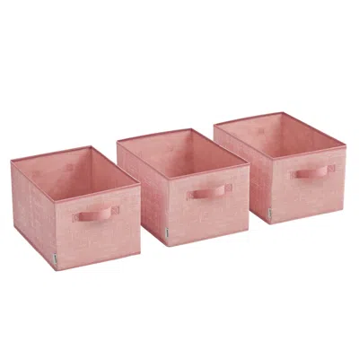 Breebe Storage Baskets, Set Of 3 Fabric Storage Bins, 15.7 X 11.8 X 9.5 Inches, Foldable Closet Organizer F