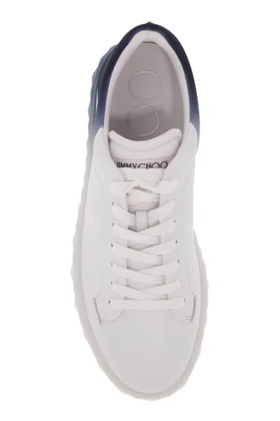 Jimmy Choo Diamond Light/m Ii Sneakers In White
