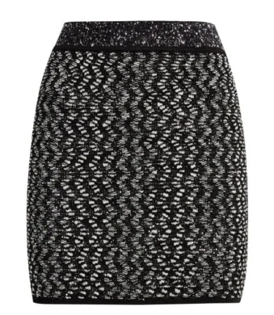 Missoni Embellished Zigzag Mini Skirt In Multicolour