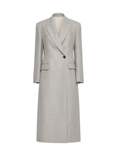 Shop Brunello Cucinelli Coats In Beige