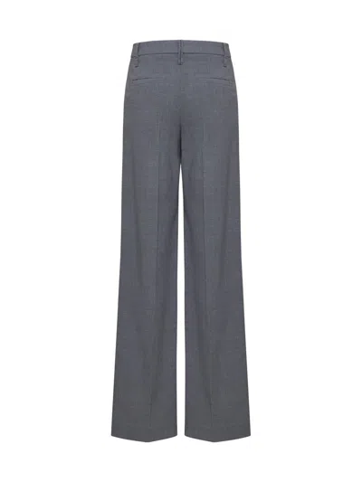 Shop Brunello Cucinelli Trousers In Grey