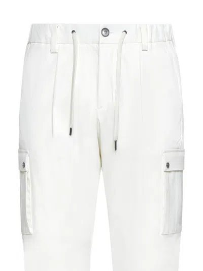 Shop Herno Trousers In White