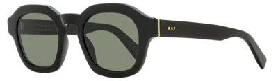 RETROSUPERFUTURE UNISEX HEXAGONAL SUNGLASSES SALUTO 9FP BLACK 53MM 